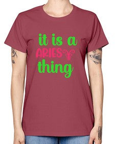 It is a aries thing 253# - aries -  Missy T-Shirt