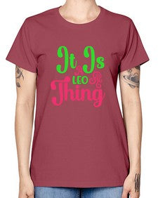 It is a leo thing 255# - leo -  Missy T-Shirt