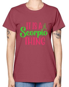 It is a scorpio thing 258# - scorpio -  Missy T-Shirt