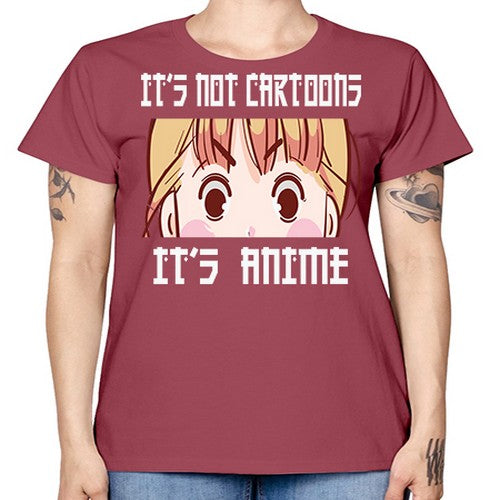 Its Not Cartoons Its Anime Anime 255# - anime -  Missy T-Shirt