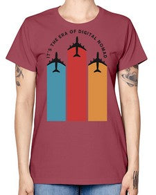Its the Era of Digital Nomad 10# - internet -  Missy T-Shirt