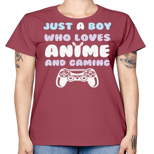 Just A Boy Who Loves 261# - anime -  Missy T-Shirt