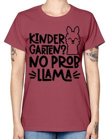Kindergarten No Prob 432# - kindergarten -  Missy T-Shirt