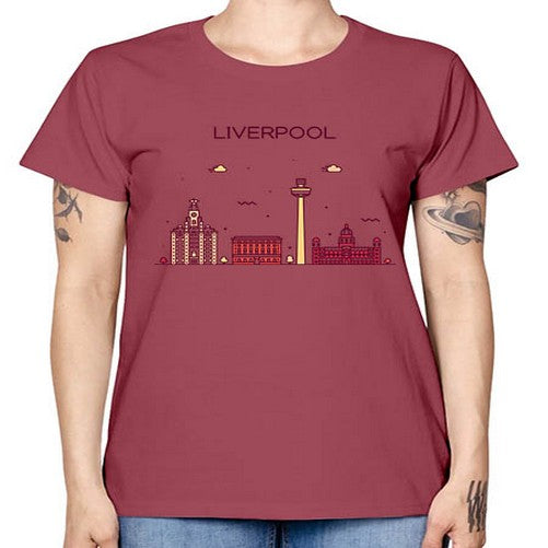 Liverpool 1153# - cities -  Missy T-Shirt