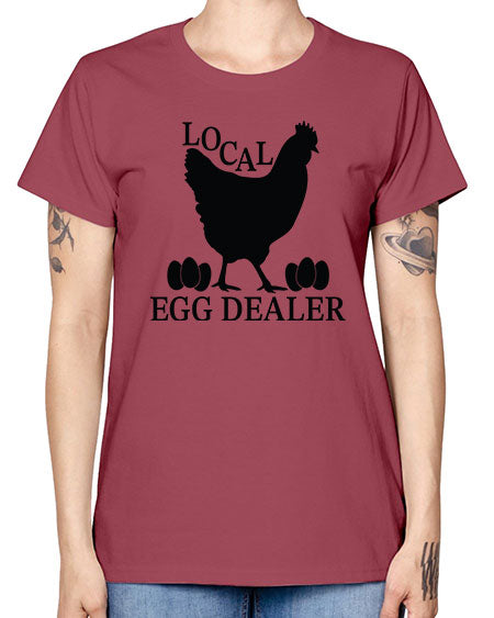 Local Egg Dealer - chicken -  Missy T-Shirt