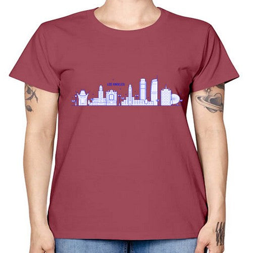 Los Angeles 1163# - cities -  Missy T-Shirt