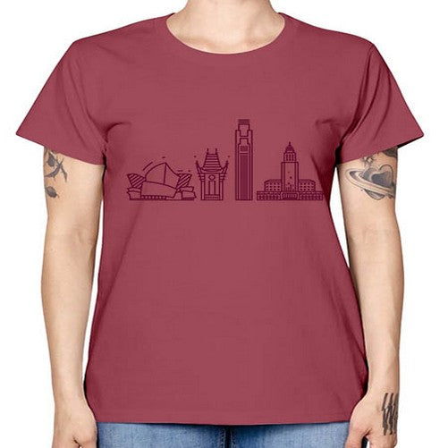 LosAngeles 1165# - cities -  Missy T-Shirt