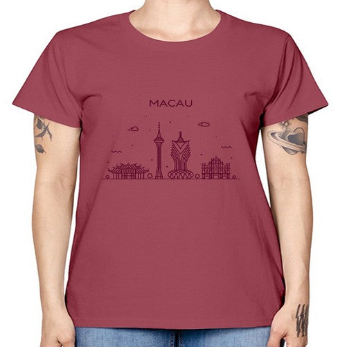 Macau 1196# - cities -  Missy T-Shirt