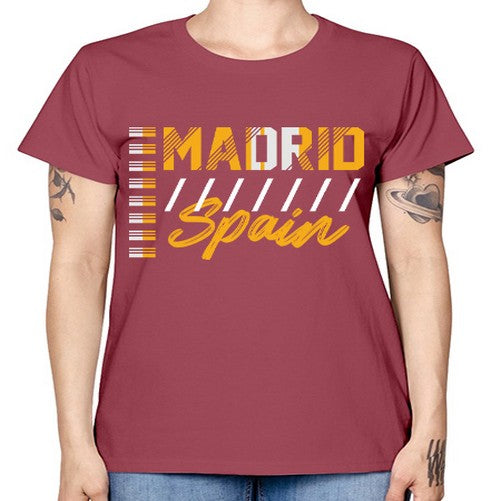 Madrid 1204# - cities -  Missy T-Shirt