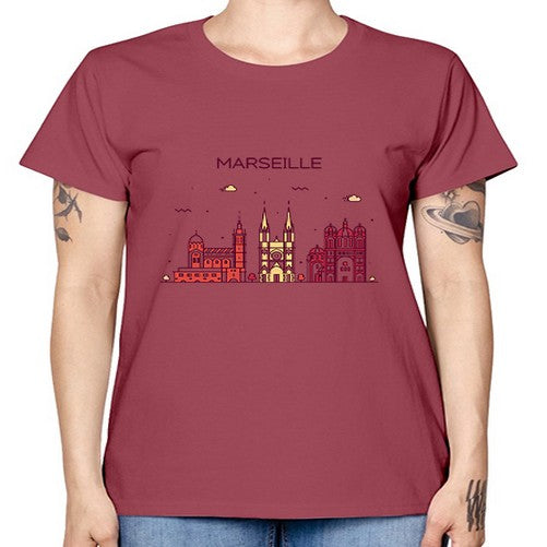 Marseille 1241# - cities -  Missy T-Shirt