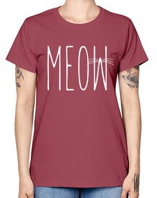 Meoww - cats -  Missy T-Shirt