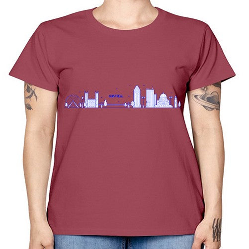 Montreal 1350# - cities -  Missy T-Shirt