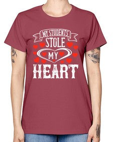 My Students Stole My Heart Style 1115# - teacher -  Missy T-Shirt