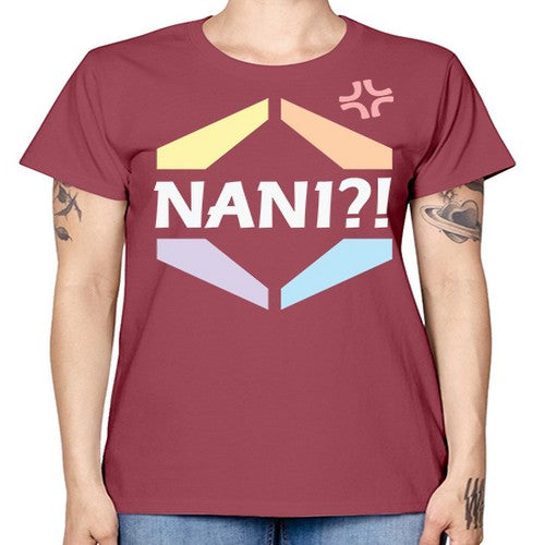Nani What Funny Japanese Anime 270# - anime -  Missy T-Shirt