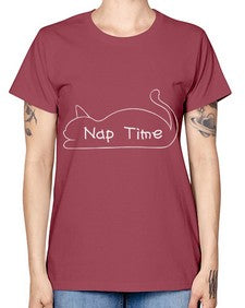 Nap Time - cats -  Missy T-Shirt