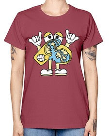 Nervous kebab 196# - cartoon food -  Missy T-Shirt
