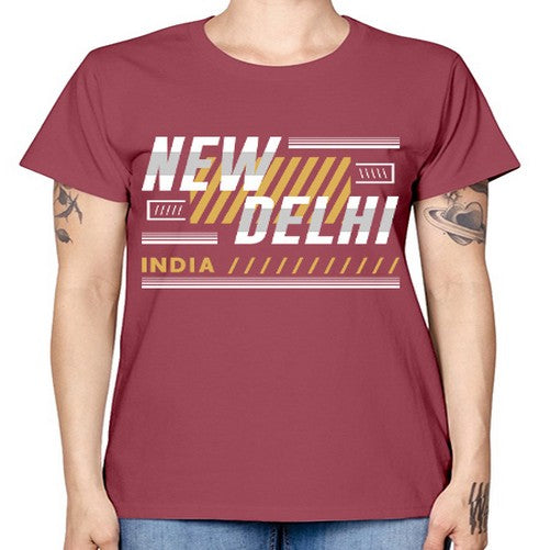 New Delhi 1440# - cities -  Missy T-Shirt
