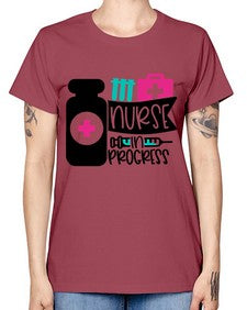 Nurse In Progress Style Style 1161# - nurse -  Missy T-Shirt