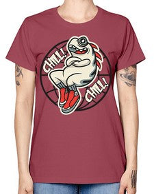 Pay the chills 201# - cartoon general -  Missy T-Shirt