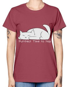 Perfect Time to Nap - cats -  Missy T-Shirt