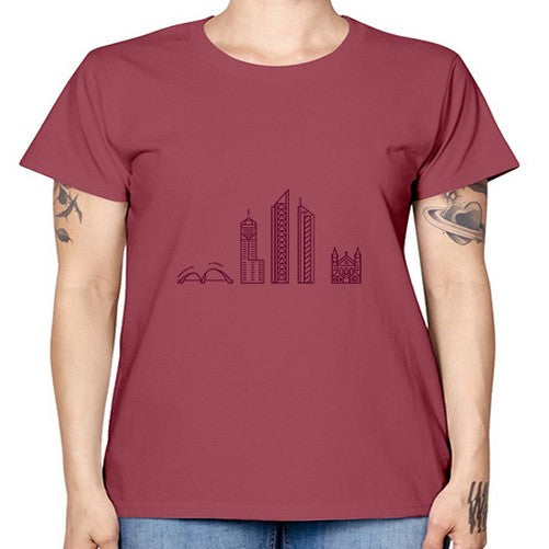 Perth 1596# - cities -  Missy T-Shirt