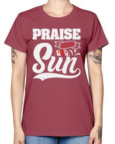 Praise the sun 40# - video games -  Missy T-Shirt