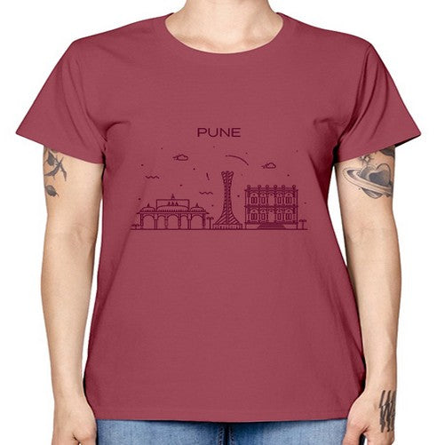 Pune 1694# - cities -  Missy T-Shirt