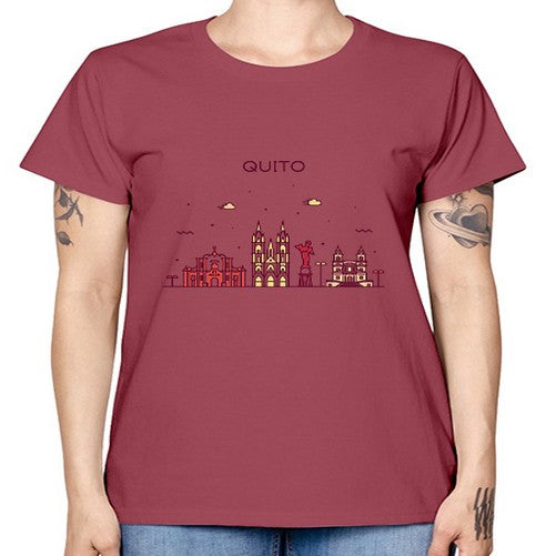 Quito 1703# - cities -  Missy T-Shirt