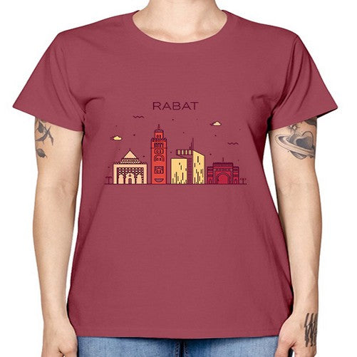 Rabat 1706# - cities -  Missy T-Shirt