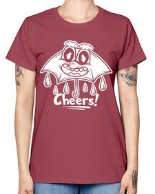 Rainy cheers 205# - cartoon general -  Missy T-Shirt