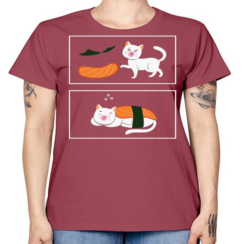 Ramen Cat Kawaii Anime Japanese Anime 279# - anime -  Missy T-Shirt