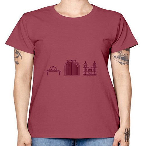 Reno 1713# - cities -  Missy T-Shirt