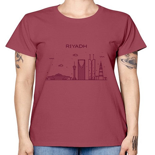 Riyadh 1739# - cities -  Missy T-Shirt