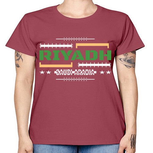 Riyadh 1741# - cities -  Missy T-Shirt
