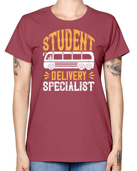 STUDENT DELIVERY SPECIALIST Style 1427# - Bus Driver -  Missy T-Shirt