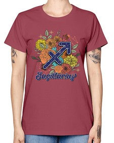 Sagittarius 130# - sagittarius -  Missy T-Shirt