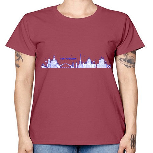 Saint Petersburg 1766# - cities -  Missy T-Shirt