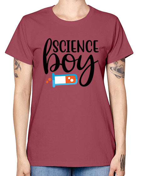 Science Boy 139# - general science -  Missy T-Shirt