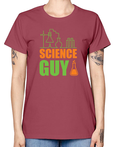 Science Guy 112# - general science -  Missy T-Shirt