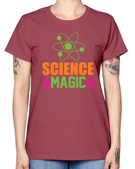 Science Magic 68# - general science -  Missy T-Shirt