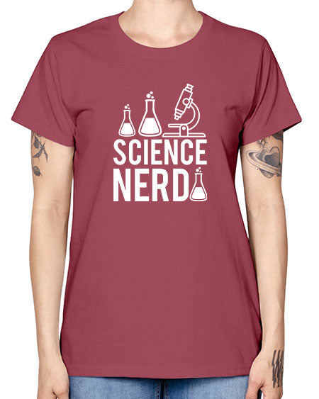 Science Nerd 61# - general science -  Missy T-Shirt