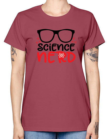 Science nerd 57# - general science -  Missy T-Shirt