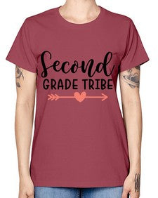 Second Grade Tribe 837# - second grade -  Missy T-Shirt