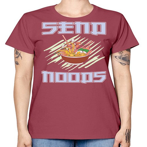 Send Noods Japanese Noodles Bowl Anime 282# - anime -  Missy T-Shirt