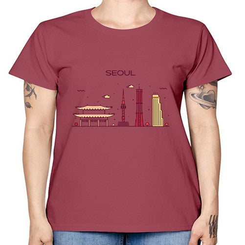 Seoul 1816# - cities -  Missy T-Shirt