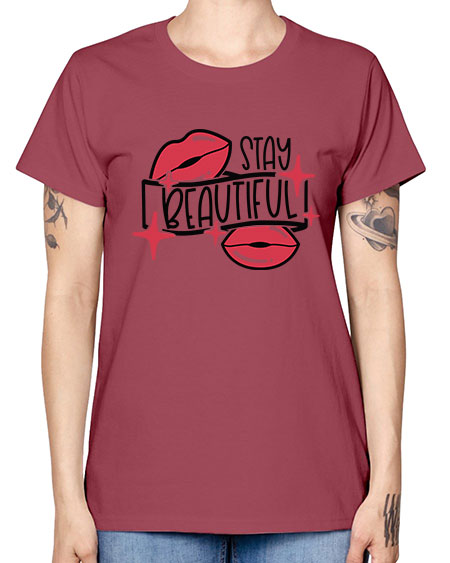 Stay Beautiful Style 19# - beauty - fashion -  Missy T-Shirt
