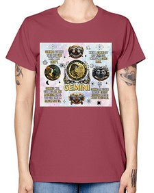 Straight Gemini 472# - gemini -  Missy T-Shirt