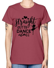 Straight outta dance class 188# - ballet -  Missy T-Shirt