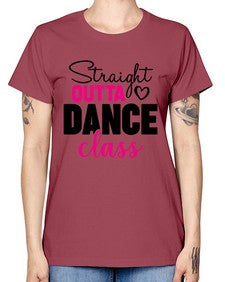 Straight outta dance class 189# - ballet -  Missy T-Shirt