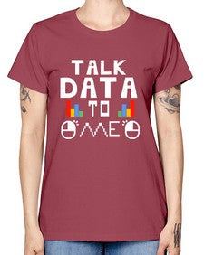 Talk dada to me 15# - computer -  Missy T-Shirt